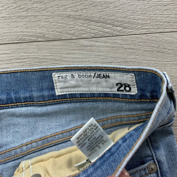 Rag & Bone High Rise Capri Wiley Jeans - Picture 8 of 15